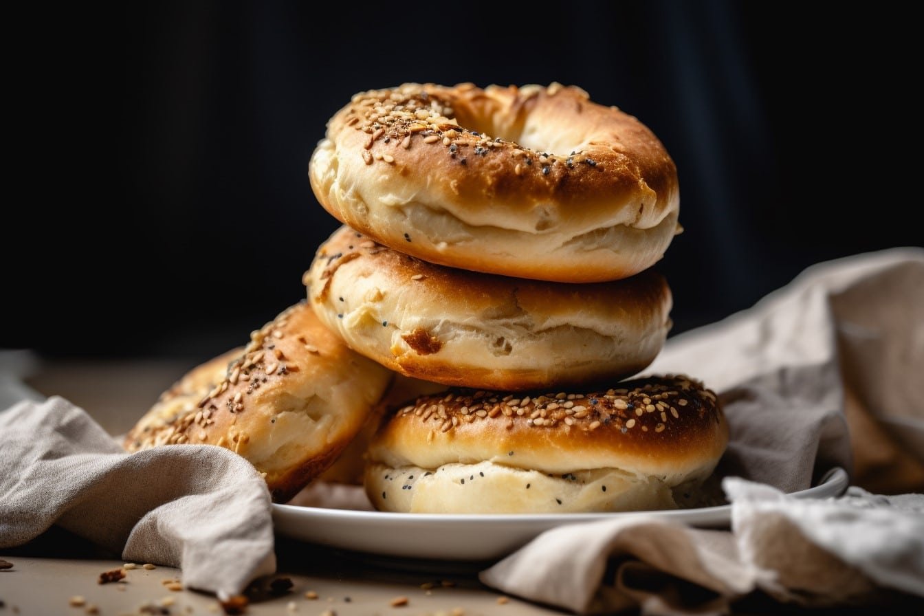Keto Cottage Cheese Bagels Without Flour