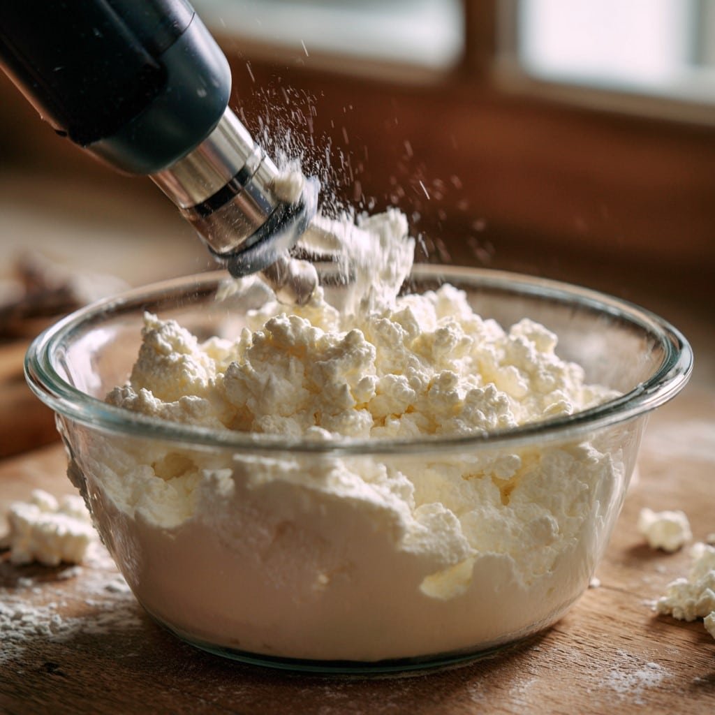 blend-cottage-cheese-for-bagels blending cottage cheese for cottage cheese and self rising flour bagel recipe