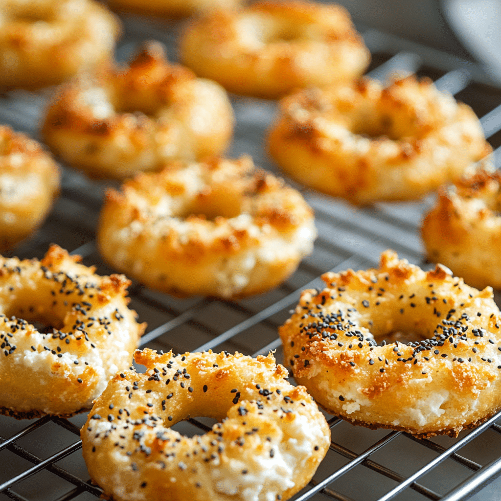 The Ultimate Guide to Cottage Cheese Bagels: A Protein-Packed Delight 23 Freshly baked cottage cheese bagels cooling