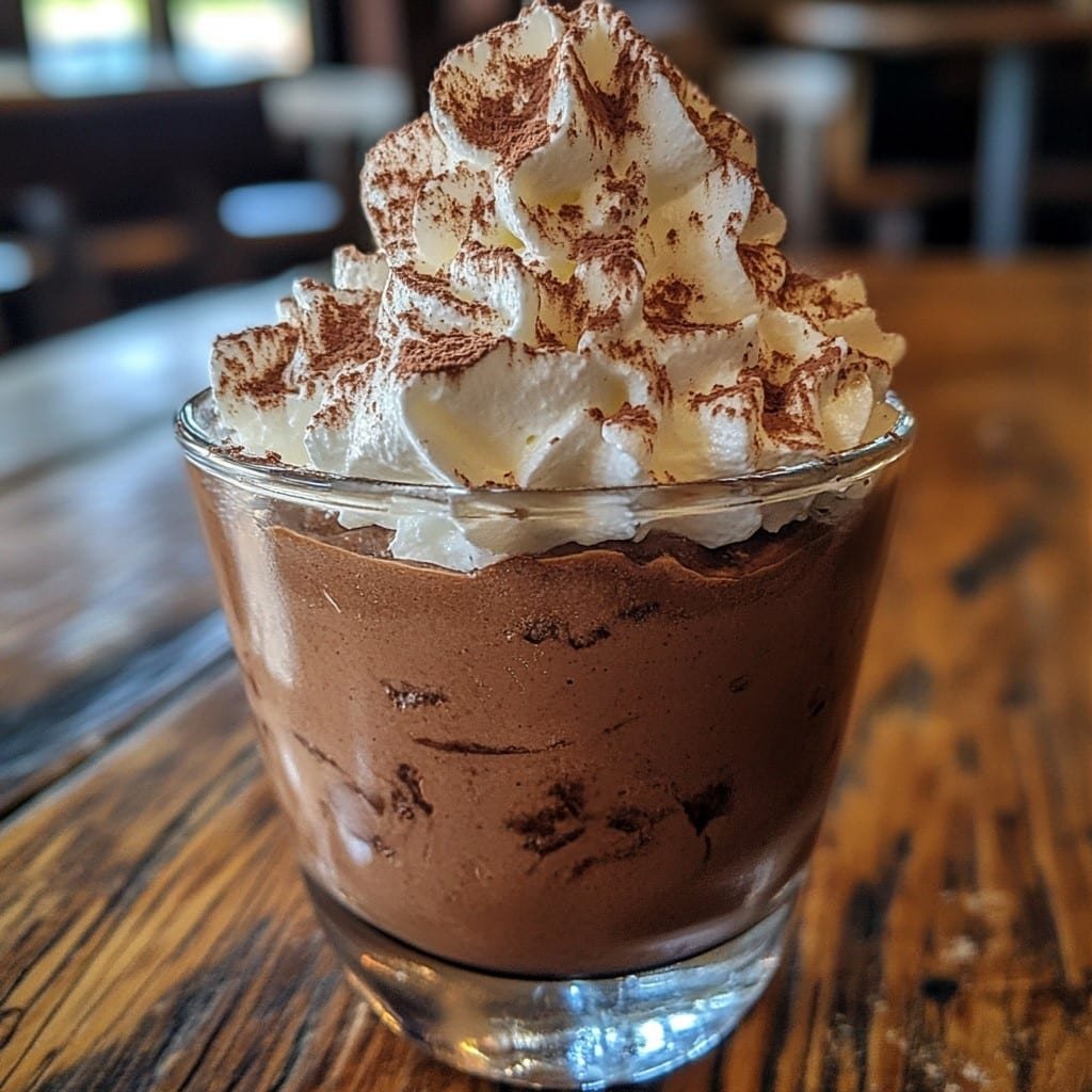 low carb cottage cheese chocolate mousse dessert