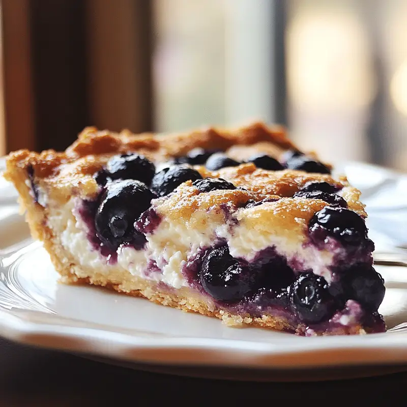 Blueberry Cottage Cheese Breakfast Bake: The Best in Every Bite 14 Perfect blueberry cottage cheese breakfast bake slice