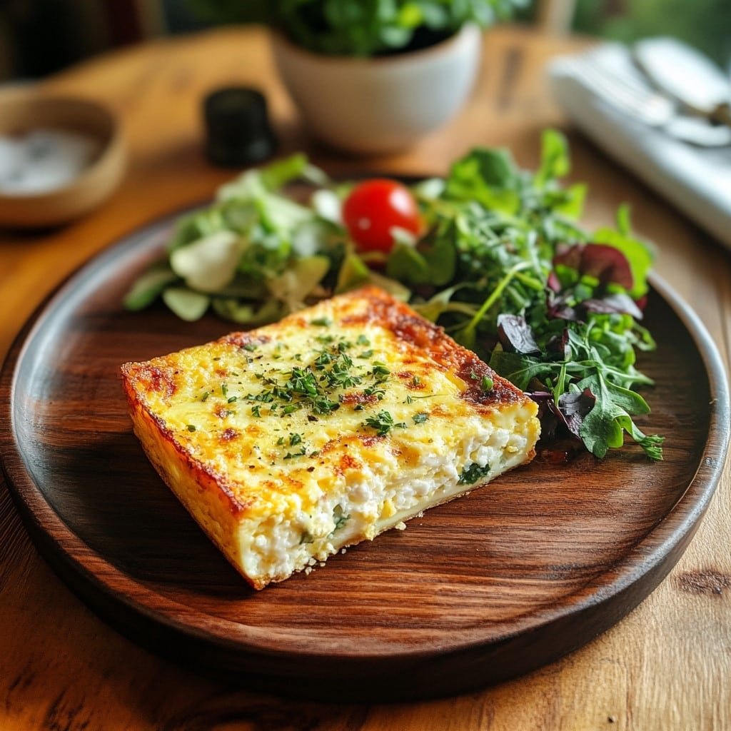 served-baked-cottage-cheese-eggs served baked cottage cheese eggs