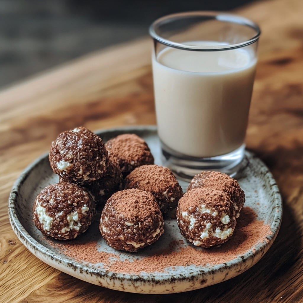 served-no-bake-cottage-cheese-brownie-batter-protein-bites served no bake cottage cheese brownie batter protein bites