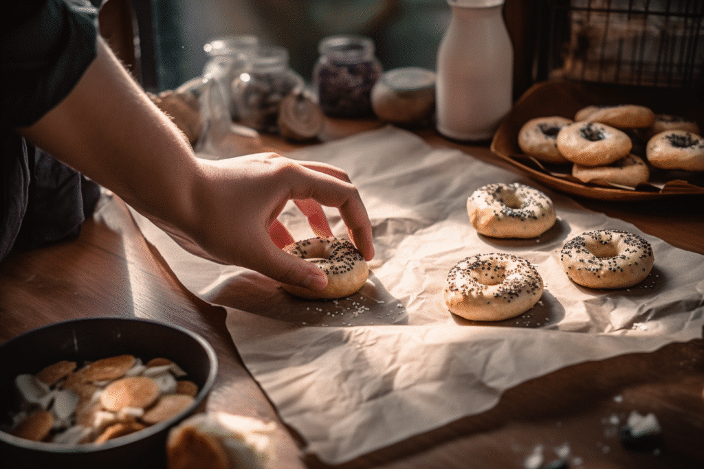How to Make Cottage Cheese Air Fryer Bagels – Easy, Low-Carb, and Delicious 20 shaping cottage cheese air fryer bagels
