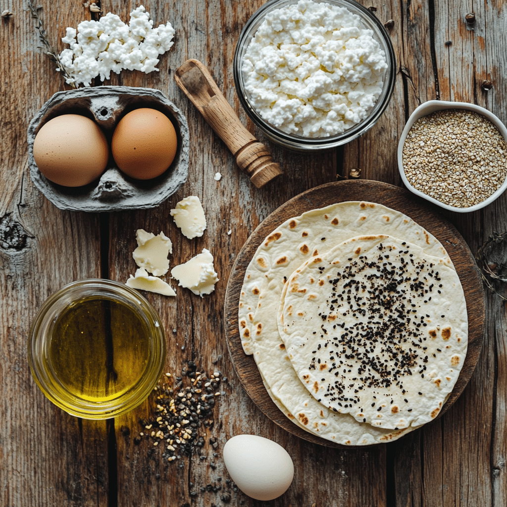How to Make Everything Bagel Cottage Cheese Breakfast Tacos 32 Ingredients for everything bagel cottage cheese breakfast tacos