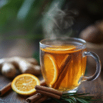 Costa Rican Tea Recipe: Tropical Warmth with Wellness Benefits 6 Costa Rican herbal tea on rustic table