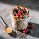 High Protein Overnight Oats Recipe That’ll Actually Keep You Full 8 High protein overnight oats in a jar