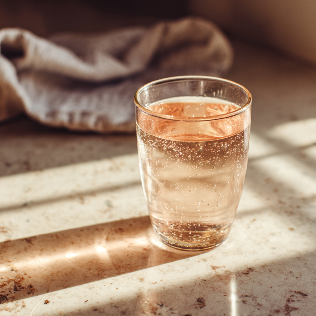 homemade mounjaro pink salt recipe morning drink