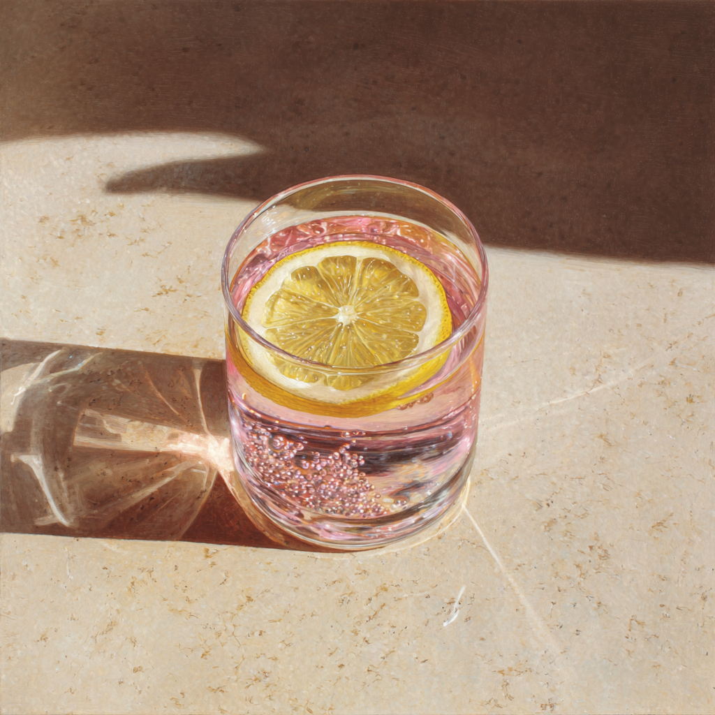 Japanese pink salt recipe morning drink