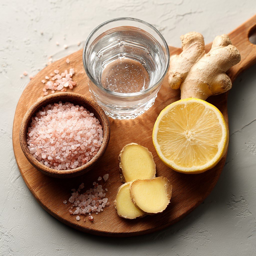 Ingredients for Oprah Salt Water Weight Loss Recipe