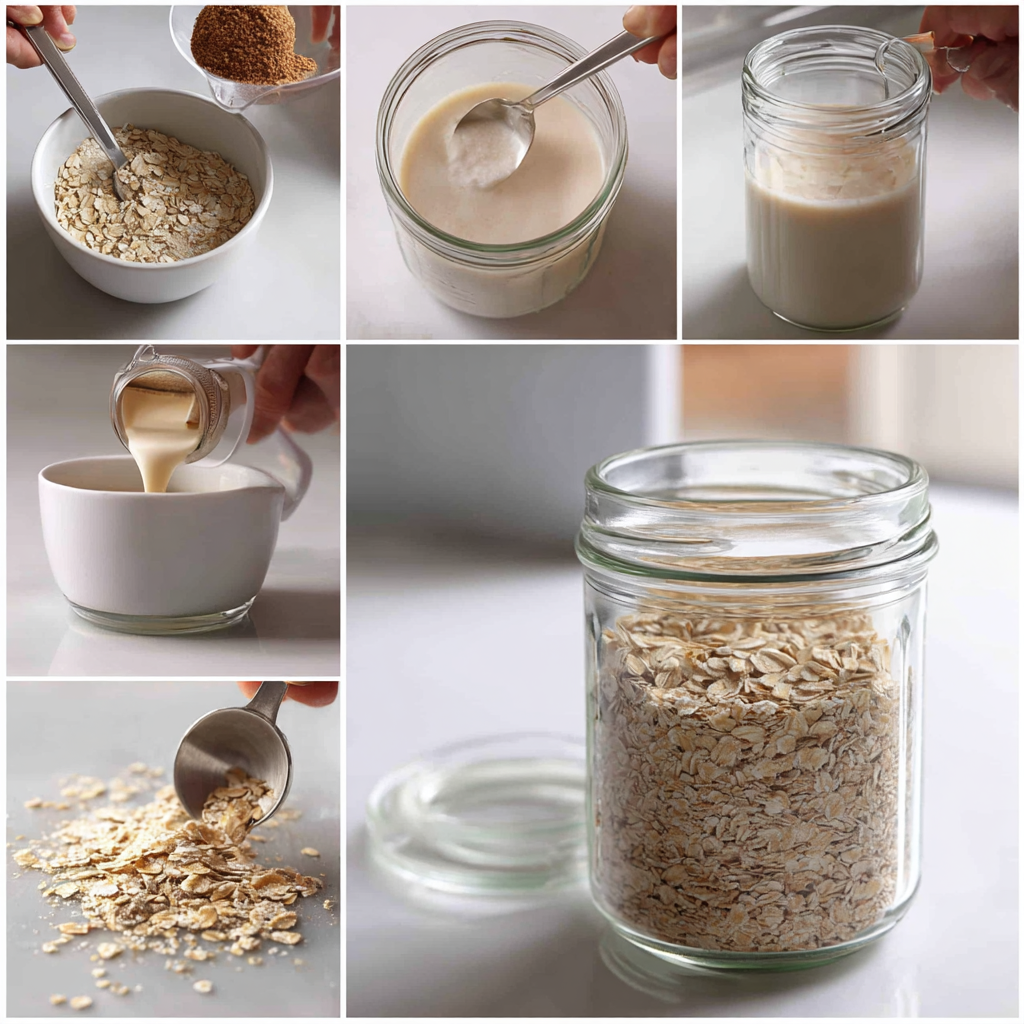 High Protein Overnight Oats Recipe That’ll Actually Keep You Full 10 Steps to make high protein overnight oats