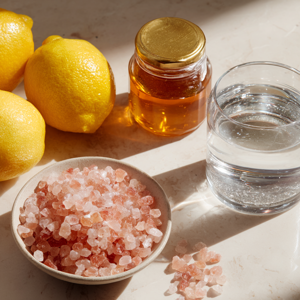 Recipe for Pink Salt Diet: Warm Morning Drink That Brings Real Results 13 ingredients for pink salt diet drink recipe