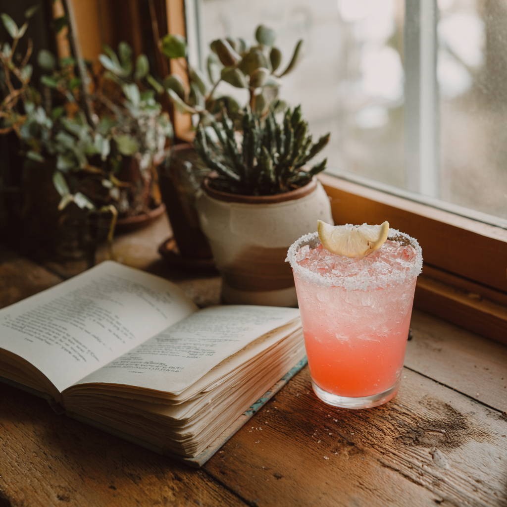 Pink Salt Weight Loss Recipe for Women: 3-Ingredient Trick That Works 11 Served pink salt drink on morning breakfast table