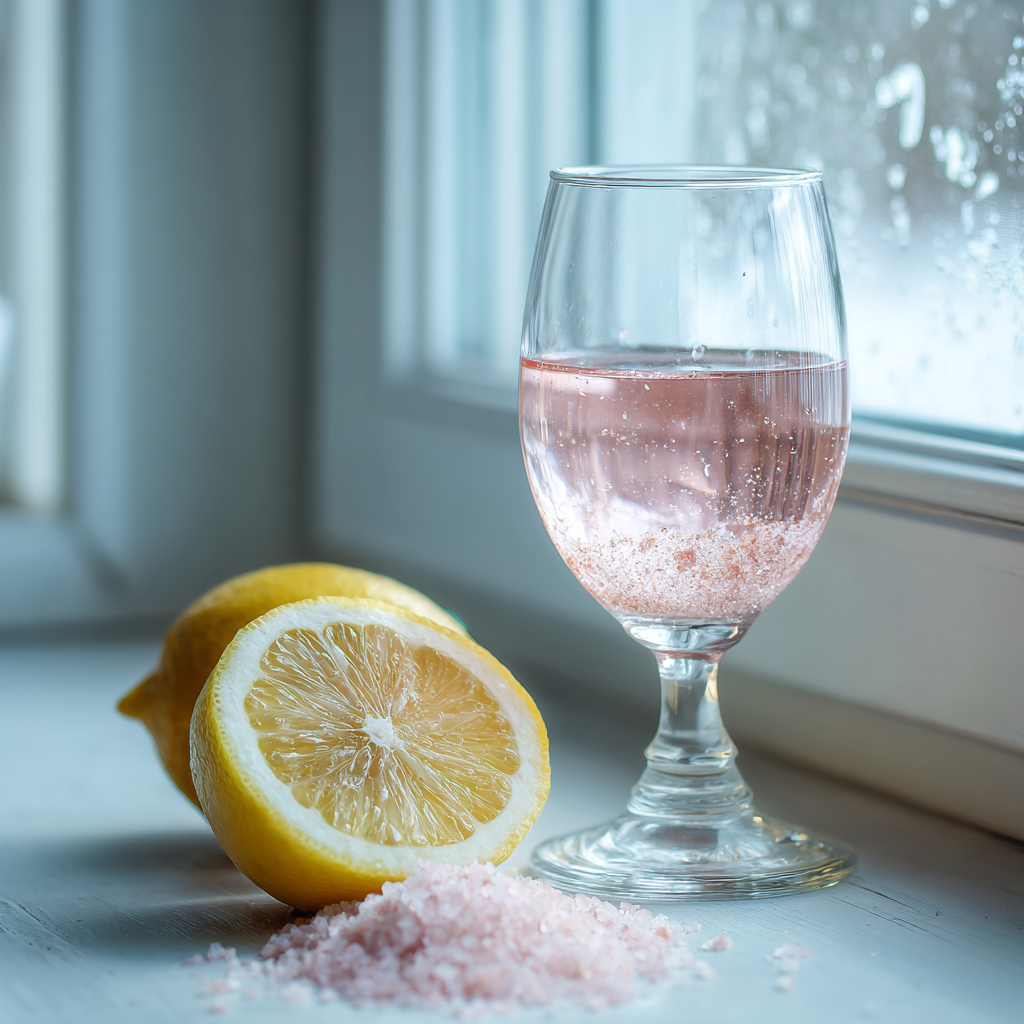 Japanese Pink Salt Recipe That Actually Works for Hydration and Weight Wellness 14 Japanese pink salt drink served in the morning