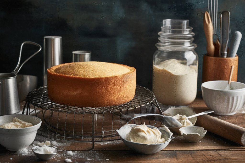 Rosemary's Bakery Whipped Cream Cake Recipe That Actually Holds Its Shape 10 whipped cream cake cooling and prep