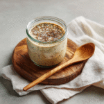 Bariatric Seed Drink Recipe: A Morning Ritual for Weight Loss and Energy 8 bariatric seed drink recipe stored in jar with spoon