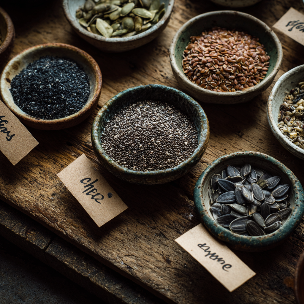 Bariatric Seed Recipe for Weight Loss: Daily Mix That Works 9 bariatric seed recipe ingredients chia flax hemp pumpkin sunflower