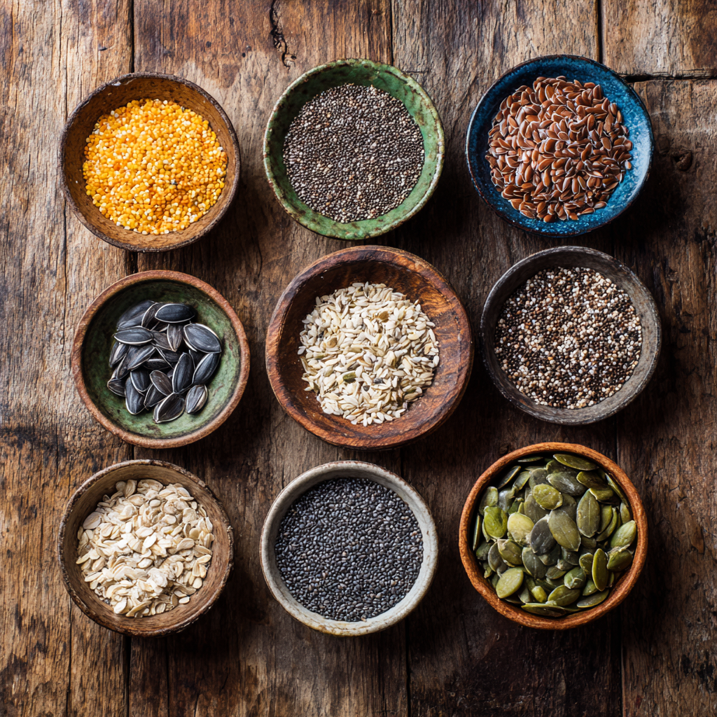 Bariatric Seed Ritual Recipe: The Daily Mix for Weight Loss and Energy 9 seeds used in bariatric seed ritual recipe