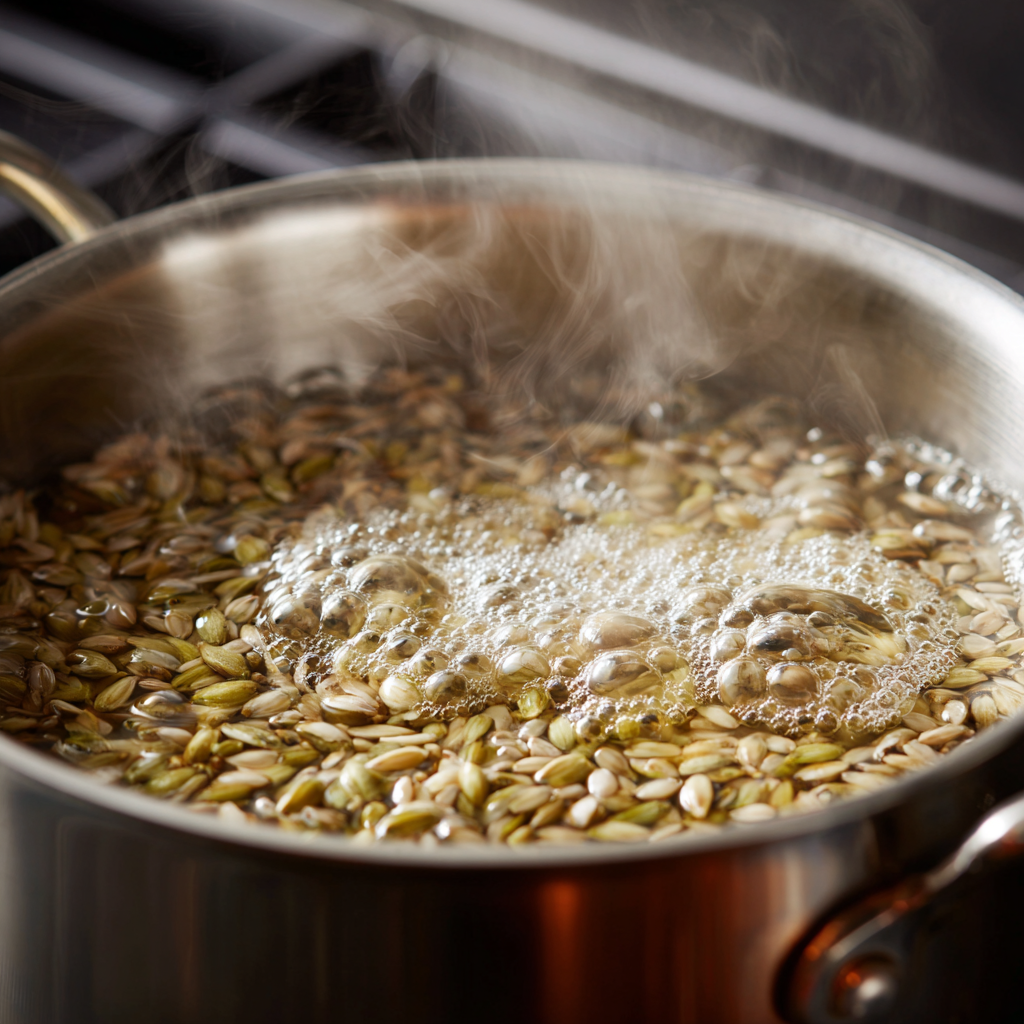 Bariatric Seed Tea Recipe: A Calming Fat-Burning Brew Backed by Real Results 10 Bariatric seed tea simmering process