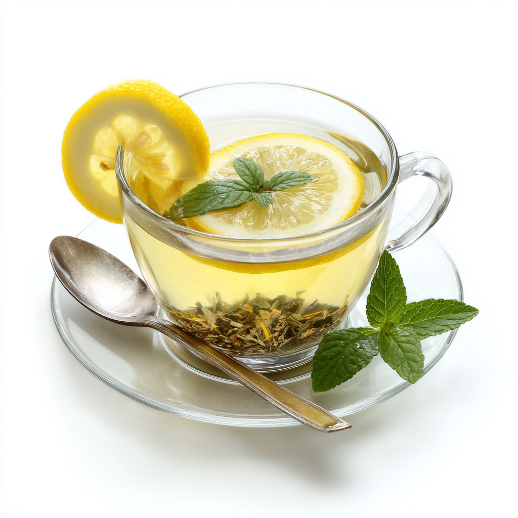 Bariatric Seed Tea Recipe: A Calming Fat-Burning Brew Backed by Real Results 11 Bariatric seed tea served with lemon and mint