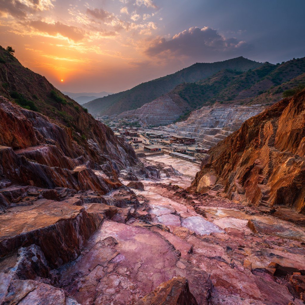 Pink‑Salt Weight‑Loss Drinks: Hype or Helpful? 1 Himalayan salt mine landscape