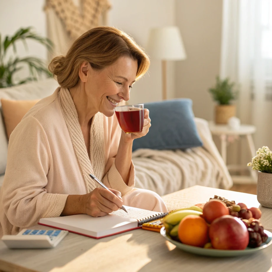 Lulutox Detox Tea: Does It Really Work or Just Hype? 11 Woman enjoying Lulutox Detox Tea