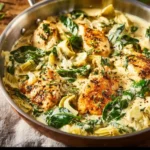 creamy spinach artichoke chicken skillet paleo w 2026 02 03 183333 1