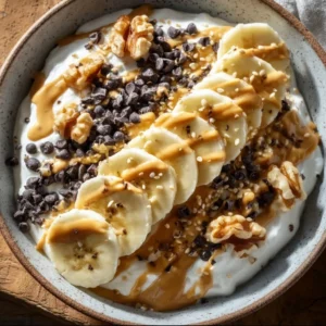Cottage Cheese Protein Power Bowl with healthy ingredients and toppings.
