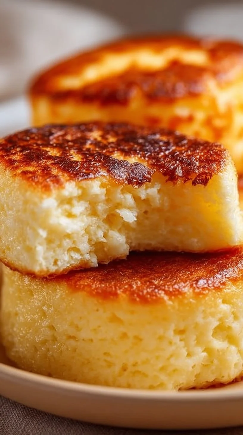 Fluffy Cottage Cheese Hot Cakes | Healthy Keto Breakfast Treats