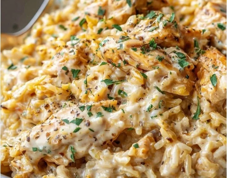 Instant Pot Creamy Chicken and Rice