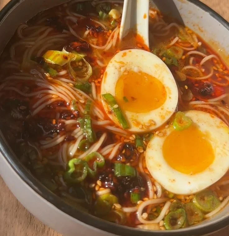 Spicy Gochujang Noodle Soup
