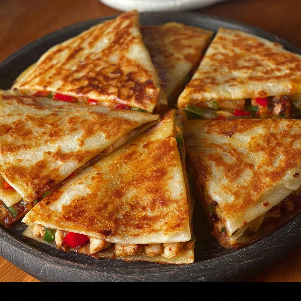 Delicious chicken crepes shawarma served on a plate, perfect for Iftar during Ramadan.