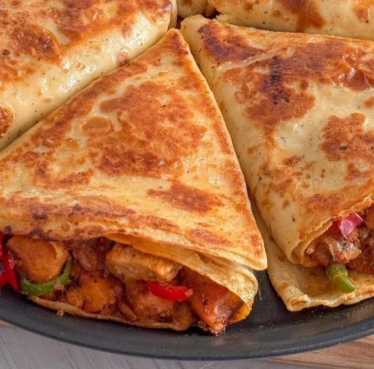 Chicken Crepes Shawarma